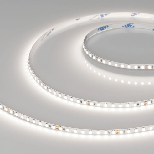Лента светодиодная RT-A160-5mm 24V Day5000 (9.6 W/m, IP20, 2835, 5m) (Arlight, Открытый)