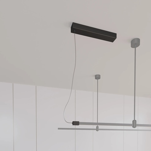 Потолочный короб ART-APRIORI-POWER-BOX-SIDE-L5000 (BK) (Arlight, IP20 Металл, 3 года)