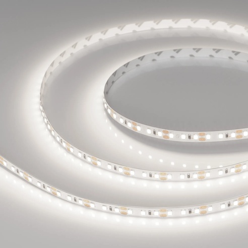 Лента светодиодная RT-A120-8mm 12V Day5000 (9.6 W/m, IP20, 5m) (Arlight, Открытый)