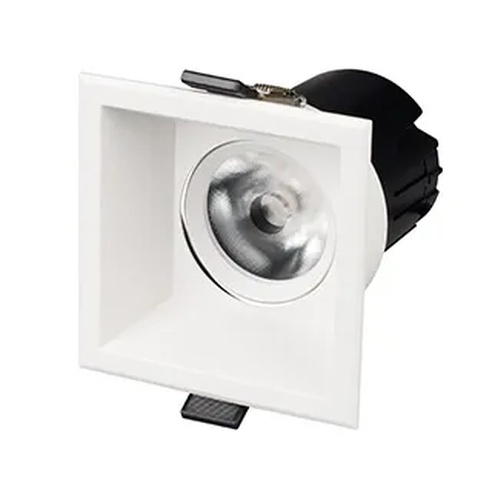 Светильник MS-FLOW-BUILT-S85x85-12W Warm3000 (WH, 55 deg, 230V) (Arlight, IP20 Металл, 5 лет)