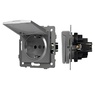 Механизм розетки влагозащищённый SCT-MCP-PL-GR-V (250V, 16A) (Arlight, -)