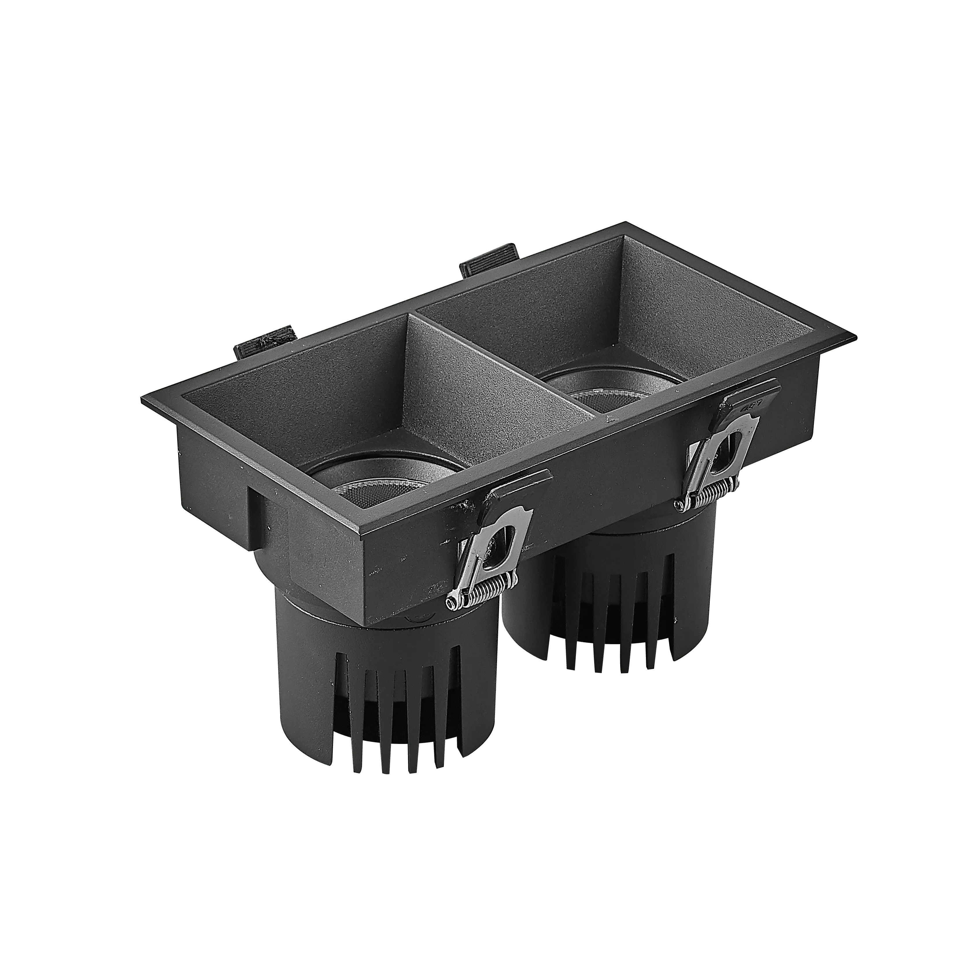 Светильник MS-FLOW-BUILT-S157x85-2x12W Day4000 (BK, 55 deg, 230V) (Arlight, IP20 Металл, 5 лет)