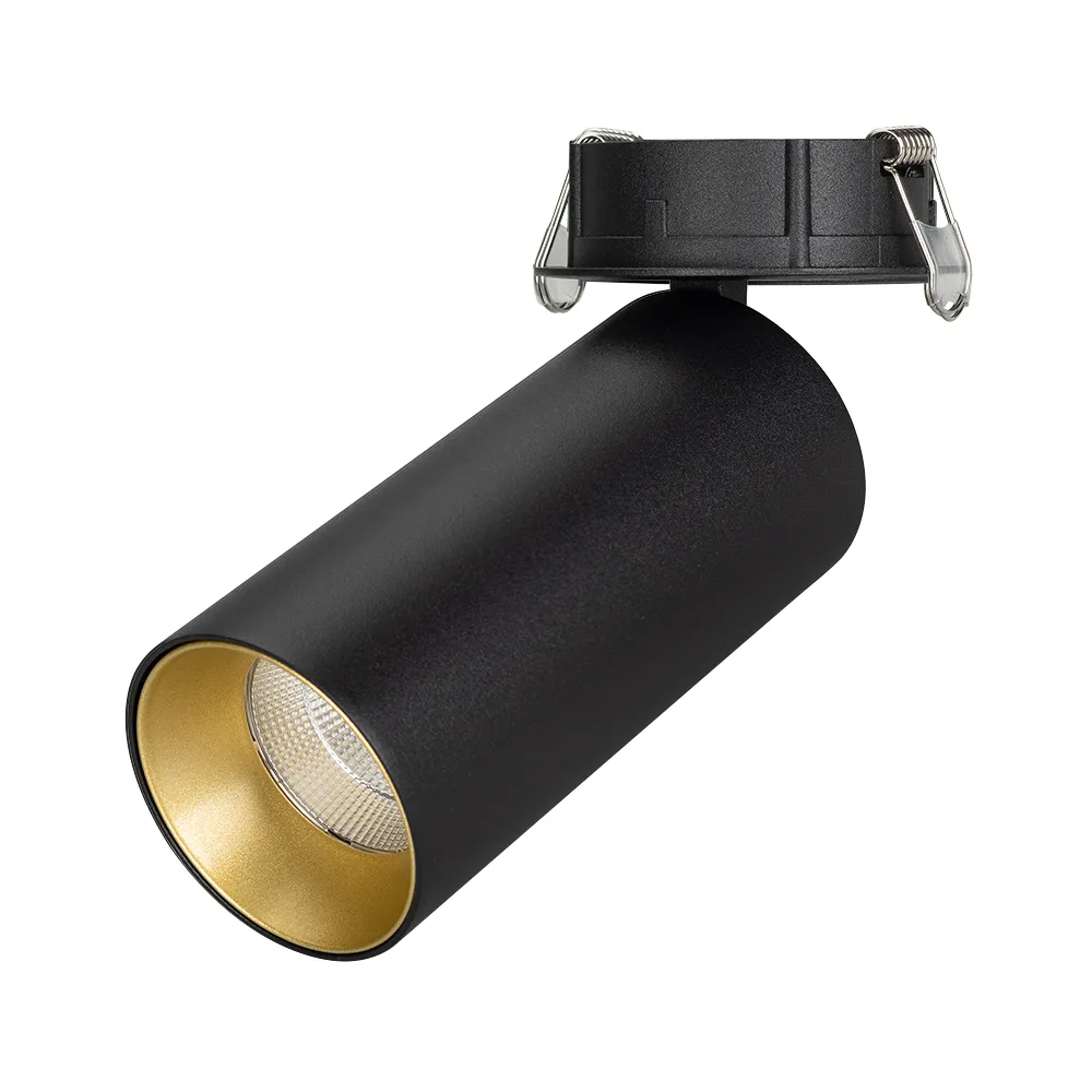 Светильник SP-POLO-BUILT-R65-8W Day4000 (BK-GD, 40 deg) (Arlight, IP20 Металл, 3 года) - изображение товара