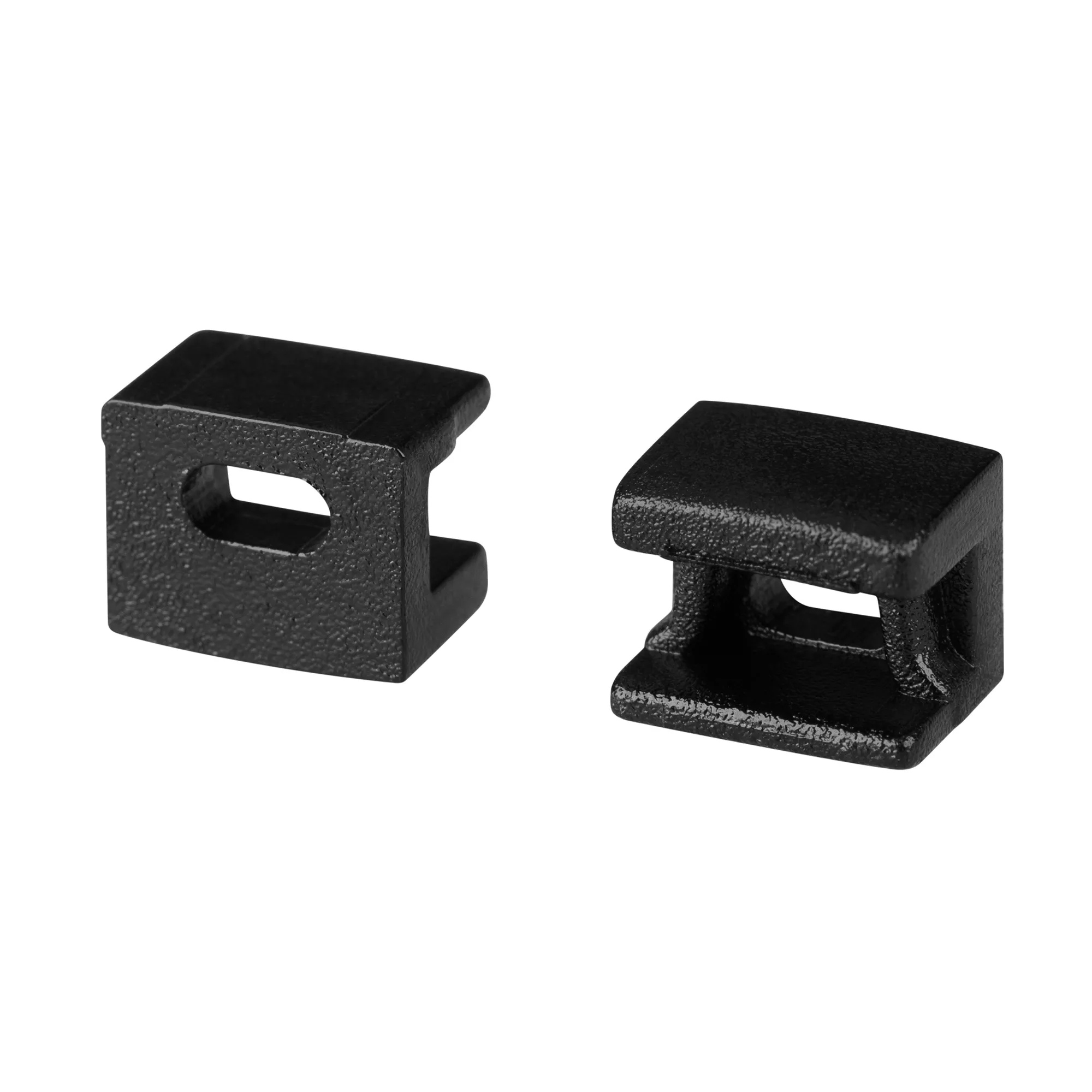 Заглушка PLINTUS-FANTOM BLACK с отверстием (Arlight, Пластик) - изображение товара