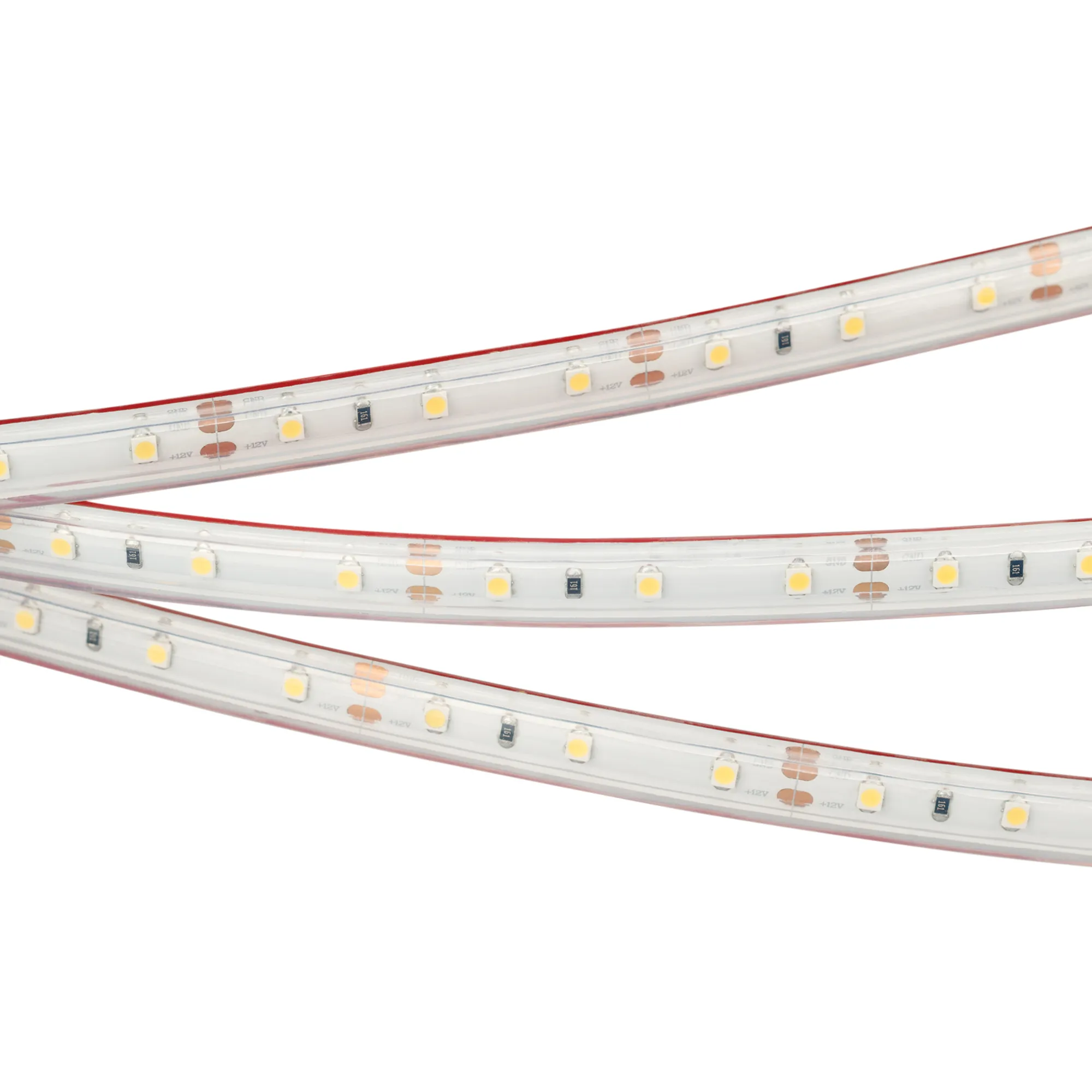 Лента светодиодная RTW 2-5000PS 12V Warm2700 (3528, 300 LED, LUX) (Arlight, 4.8 Вт/м, IP67)