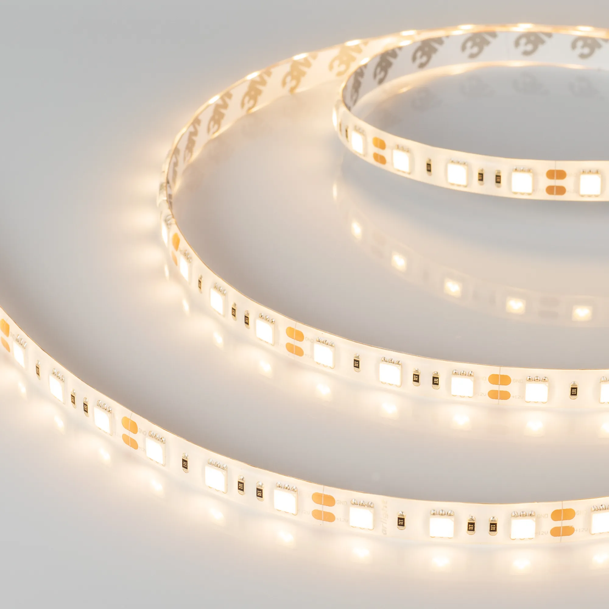 Лента светодиодная герметичная RTW-SE-B60-10mm 12V Warm3000 (14.4 W/m, IP65, 5060, 5m) (Arlight, -) - изображение товара