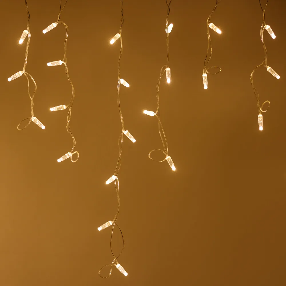 Светодиодная гирлянда ARD-EDGE-CLASSIC-2400x600-CLEAR-88LED-STD WARM (230V, 6W) (Ardecoled, IP65) - изображение товара