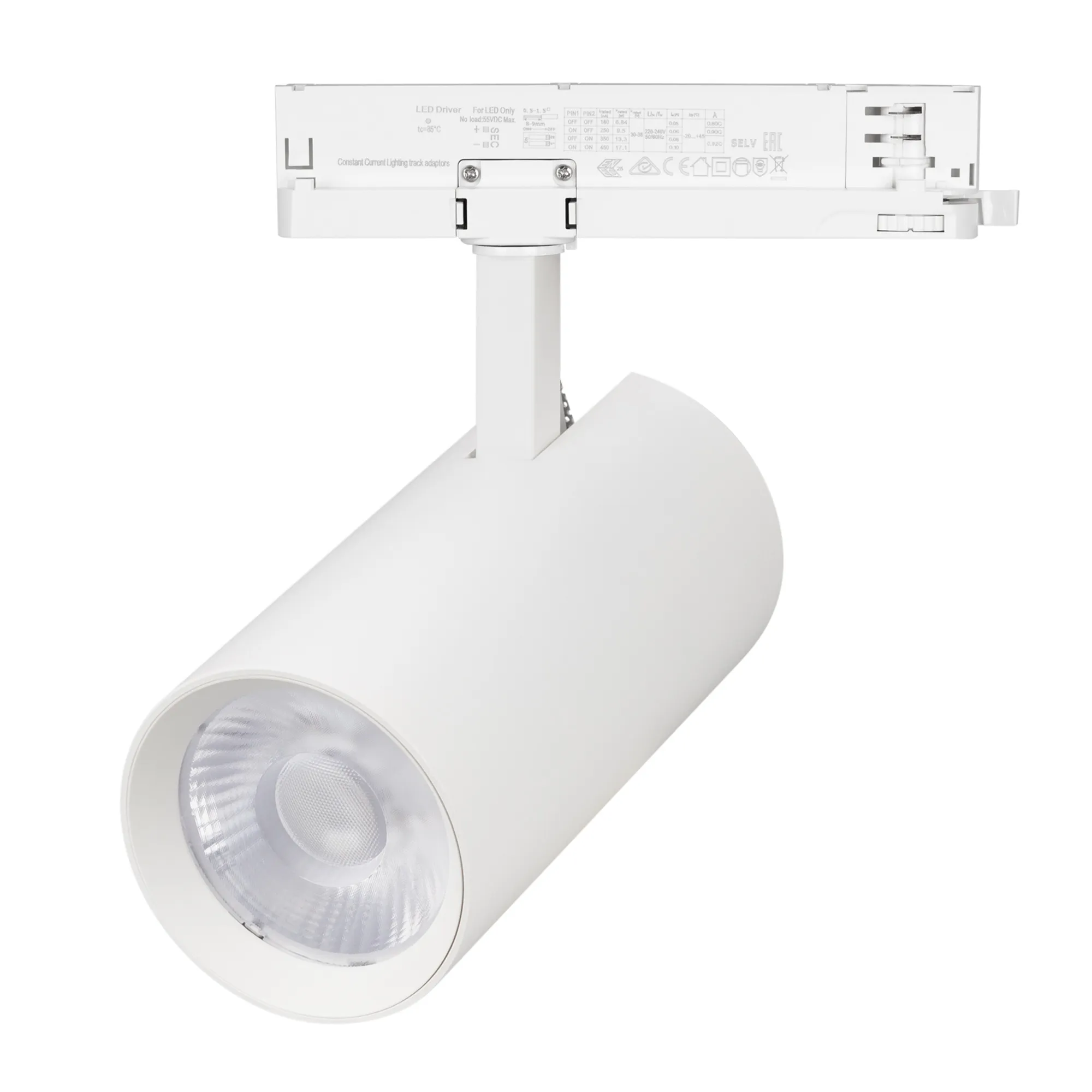 Светильник LGD-GERA-4TR-R90-30W Warm3000 (WH, 24 deg, 230V, TRIAC) (Arlight, IP20 Металл, 5 лет)