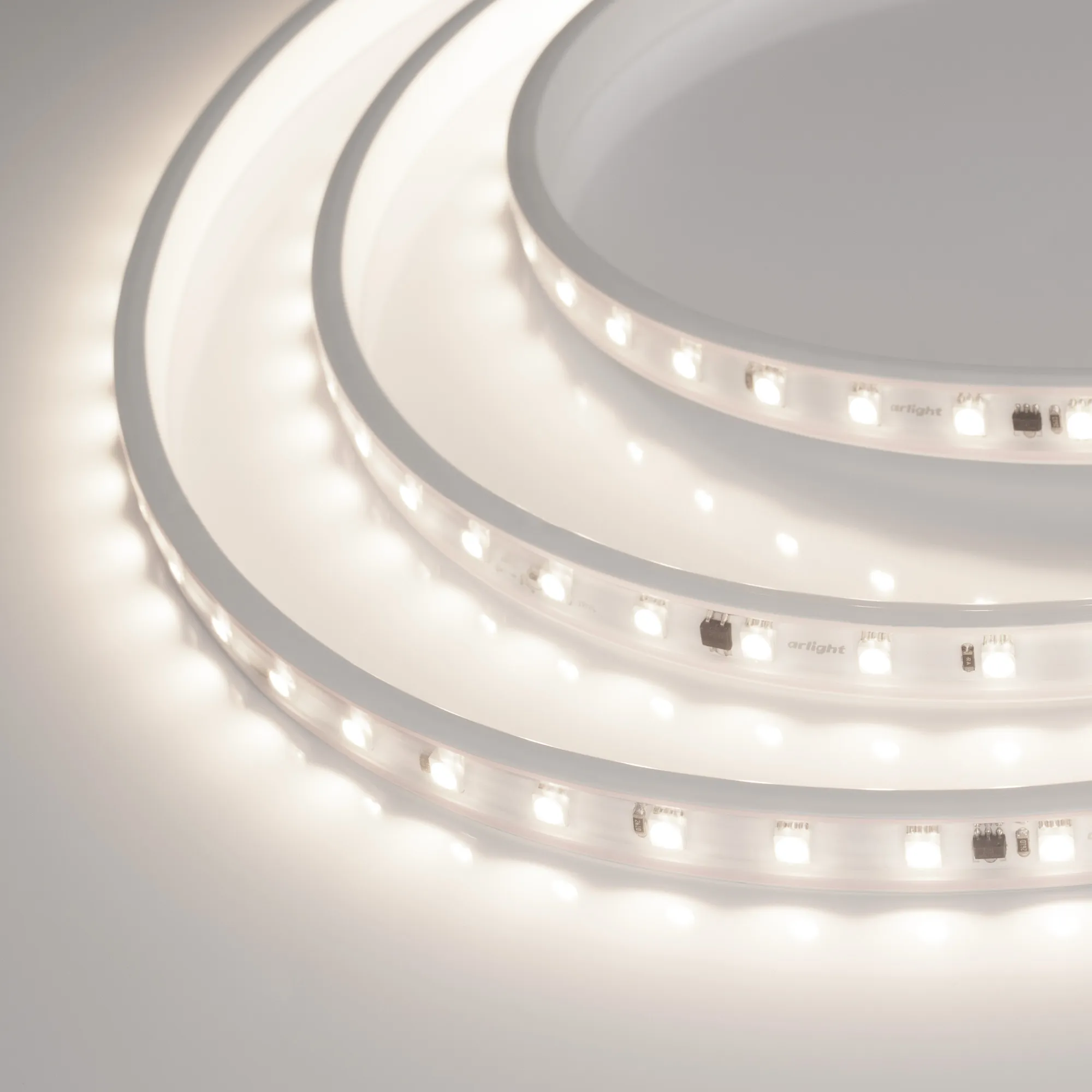 Лента светодиодная герметичная ARL-PV-B54-15.5mm 230V Day4000 (8 W/m, IP65, 5060, 10m) (Arlight, -) - изображение товара